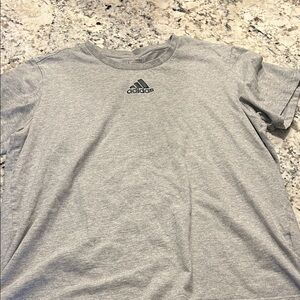 Adidas women’s  Heather Gray Tee